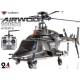 AIRWOLF-200SD3 - Airwolf 200SD3 6CH Multiblades Metal Upgrade Helicopter w/ DEVO 8 Transmitter