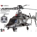 AIRWOLF-200SD3/5 - Airwolf 200SD3 6CH Multiblades Metal Upgrade Helicopter w/ DEVO 7/8 Transmitter
