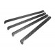 BL-320-C-4B - EP 450 Class 320mm Carbon Fiber Main Blades for 4-Blade Main Rotor