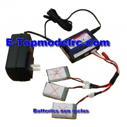 WK-GA005-AE057 - Kit Charg-Balance + cable adaptateur 3 batteries