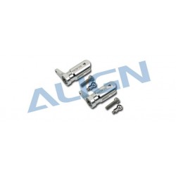 H25003AF - Metal Main Rotor Holder Set/Silver